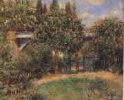 Pierre-Auguste Renoir Railway Bridge at Chatou France oil painting artist
